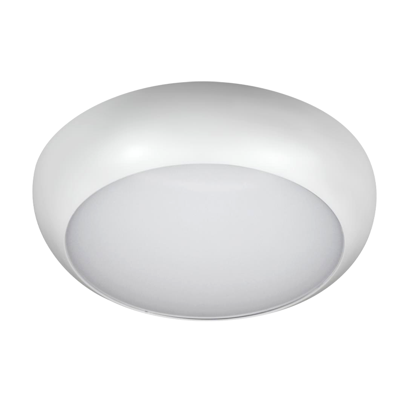 LG09O Modern Basit İndüksiyon Acil Durum IP65 Akıllı Yuvarlak LED Bulkhead